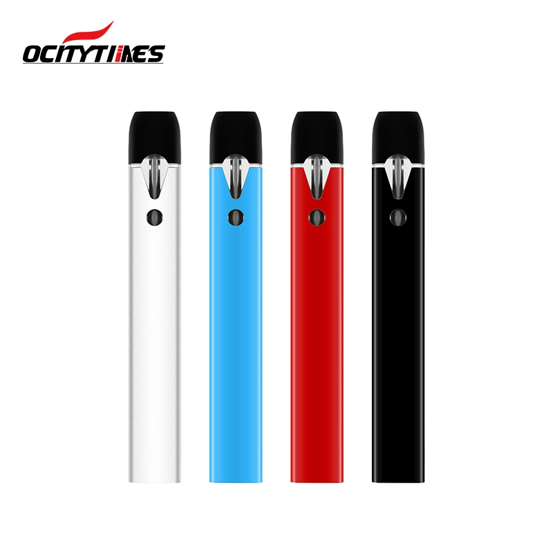 Ocitytimes Ceramic Vaporizer Cartridge Disposable/Chargeable 0.5/1ml Vape E Cigarette Empty