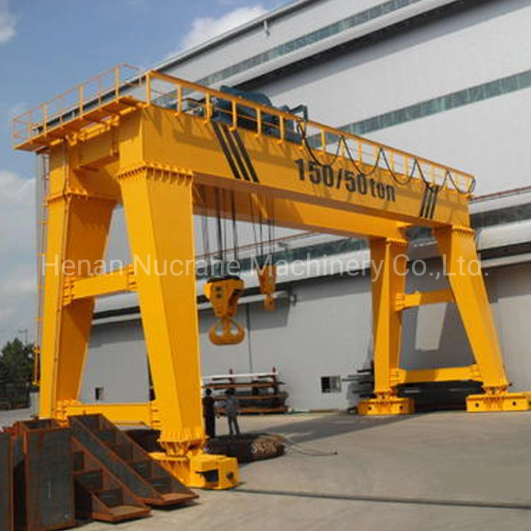 20-100t Control de cabina Doble Girder Goliath Gantry Crane