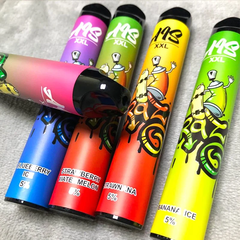 Fábrica suministra bolígrafo vape desechable AIS XXL de 2000 caladas con 6 ml de líquido electrónico y 8 sabores. ¡Vape en oferta con paquete/logo OEM!