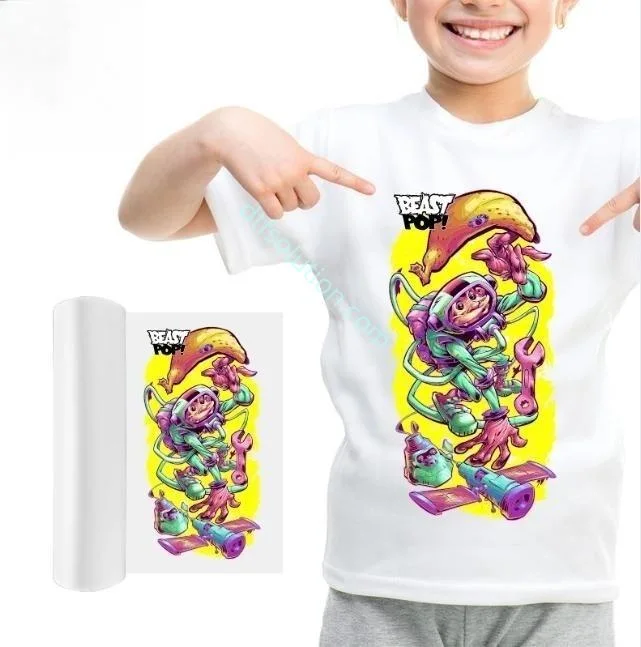 Inkjet Digital Printing Film Dtf Rolls Heat Transfer T-Shirt Accessories