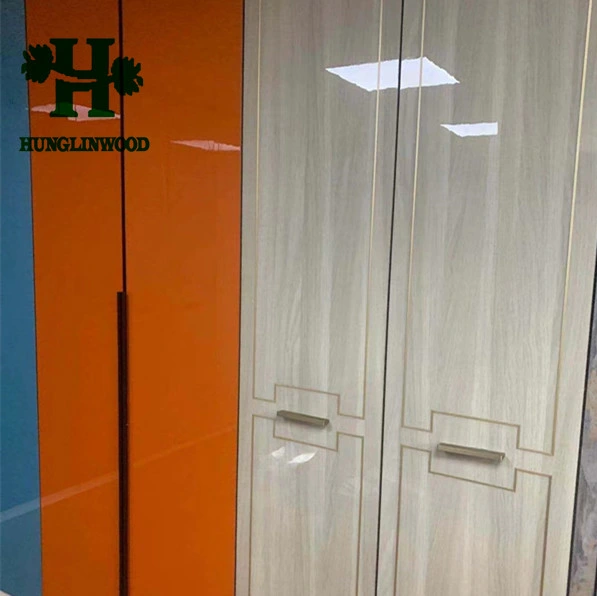 Contreplaqué PMMA laminé en acrylique PVC pour porte d'armoire