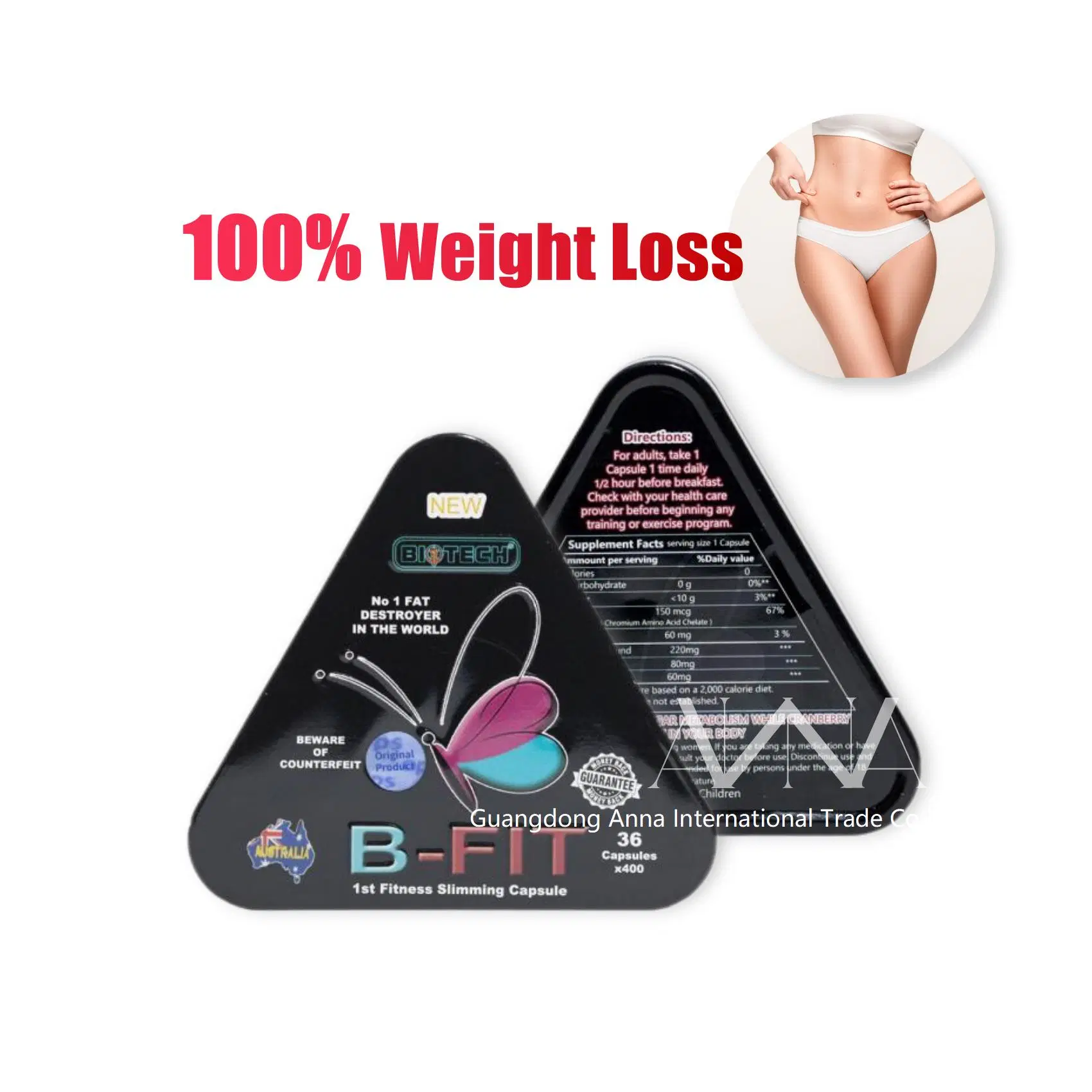 Weight Loss Treatment Fatzorb Body Fit Diet Pills Original API Raw