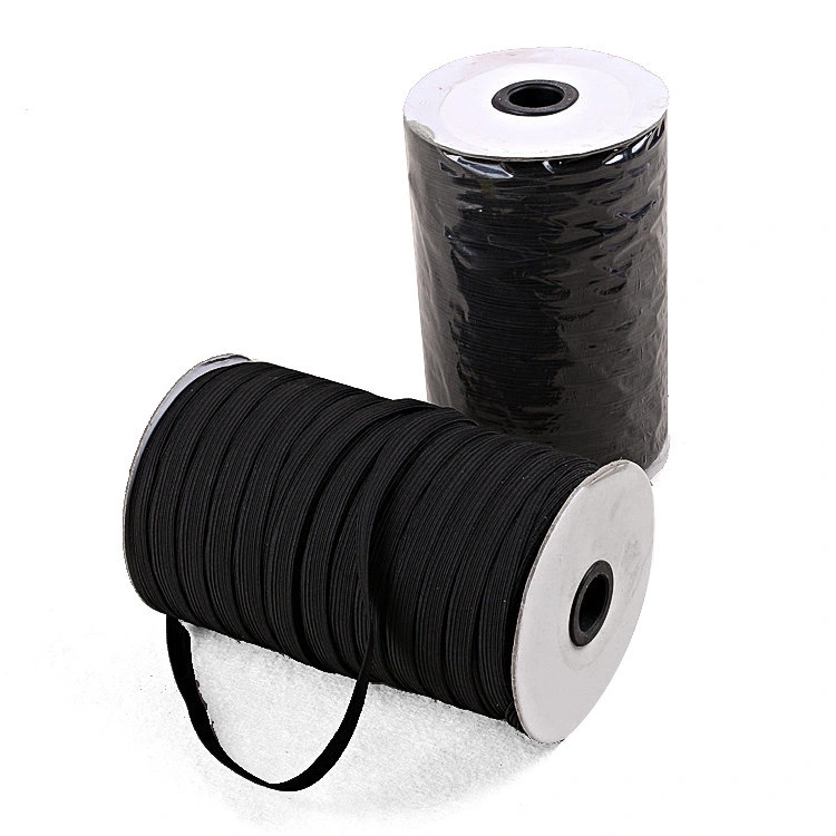 Black-and-White Flat Elastic Straps to Take Away The Straps Running Straps Elastic Belt Sleeve Mask Rope Clothing Accessories