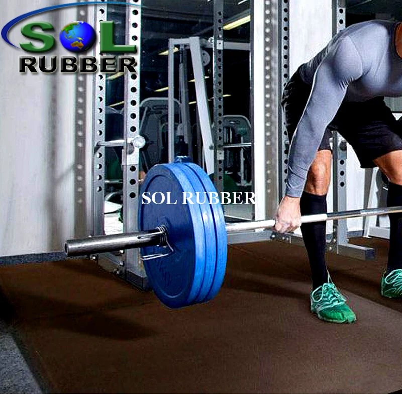 Sol Non-Slip Gym Flooring/Sports Flooring/Rubber Floor/Rubber Sheet/Rubber Mat/Rubber Floor Mat/Rubber Flooring