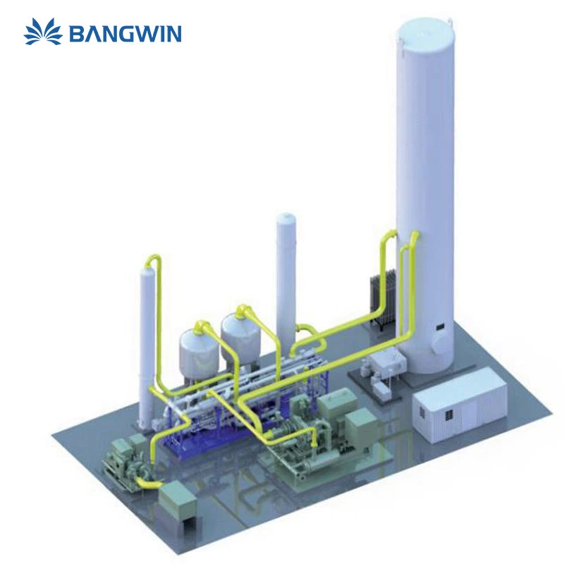 Oxígeno planta de separación de aire criogénico planta de nitrógeno líquido medicinal