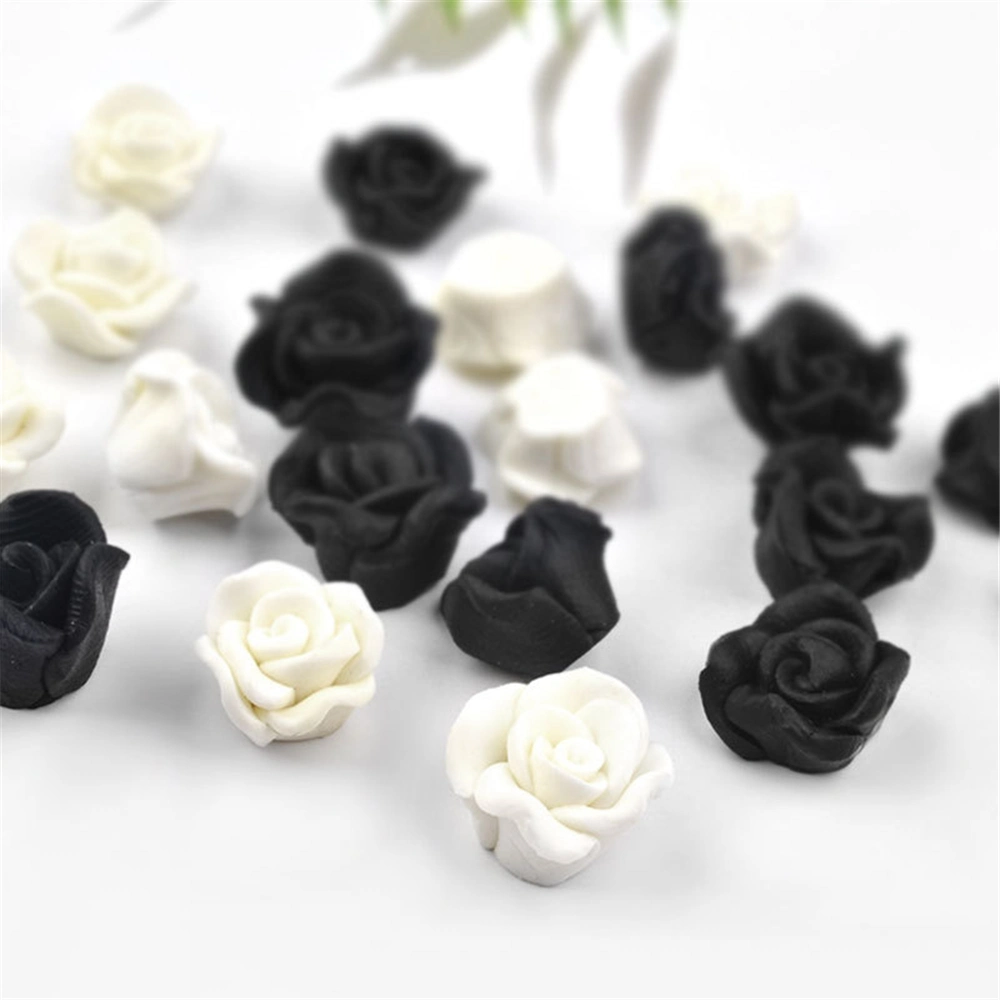 3D Rose Blume DIY Nail Art Dekoration Zubehör für Nagel Schönheitssalon