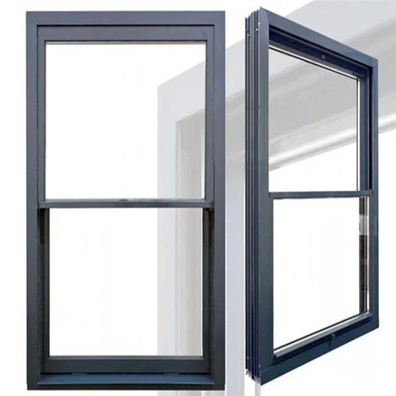 Metal Window Aluminum Tempered Glass Window