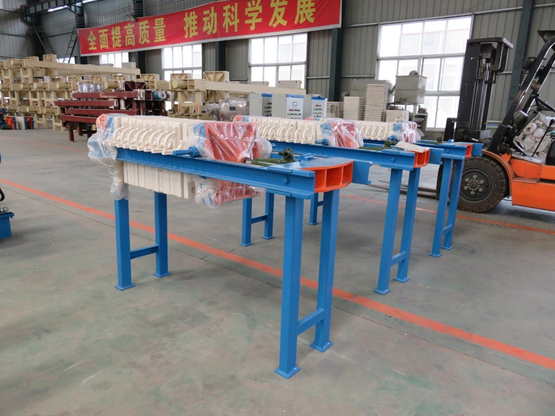 High Temperature Resistant Automated Jack Filter Press Plate and Frame Solid-Liquid Separation Equipment