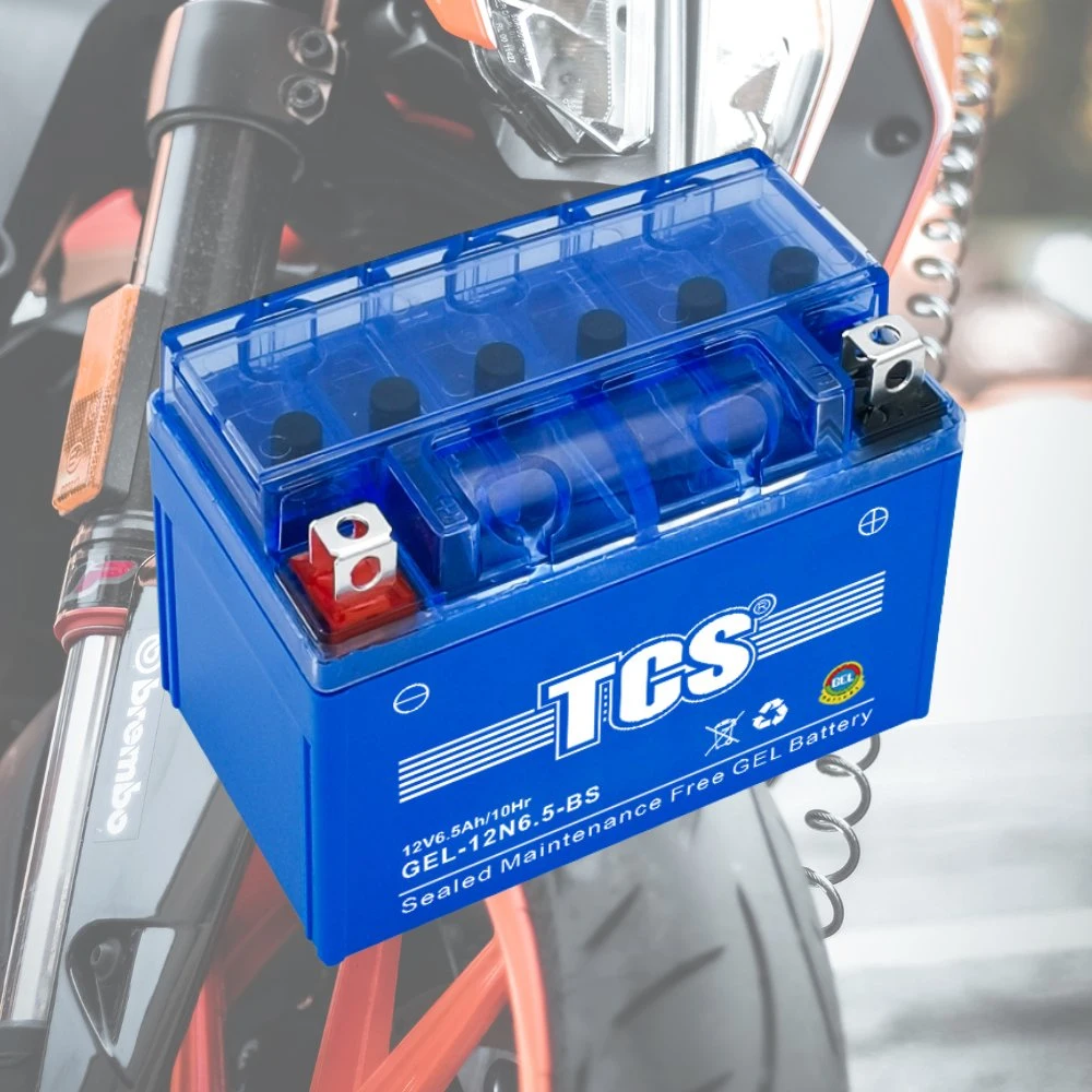 Bateria para motociclos de 300 cca 12N14-3A com aprovação CE MSDS da TCS para Moto elétrica