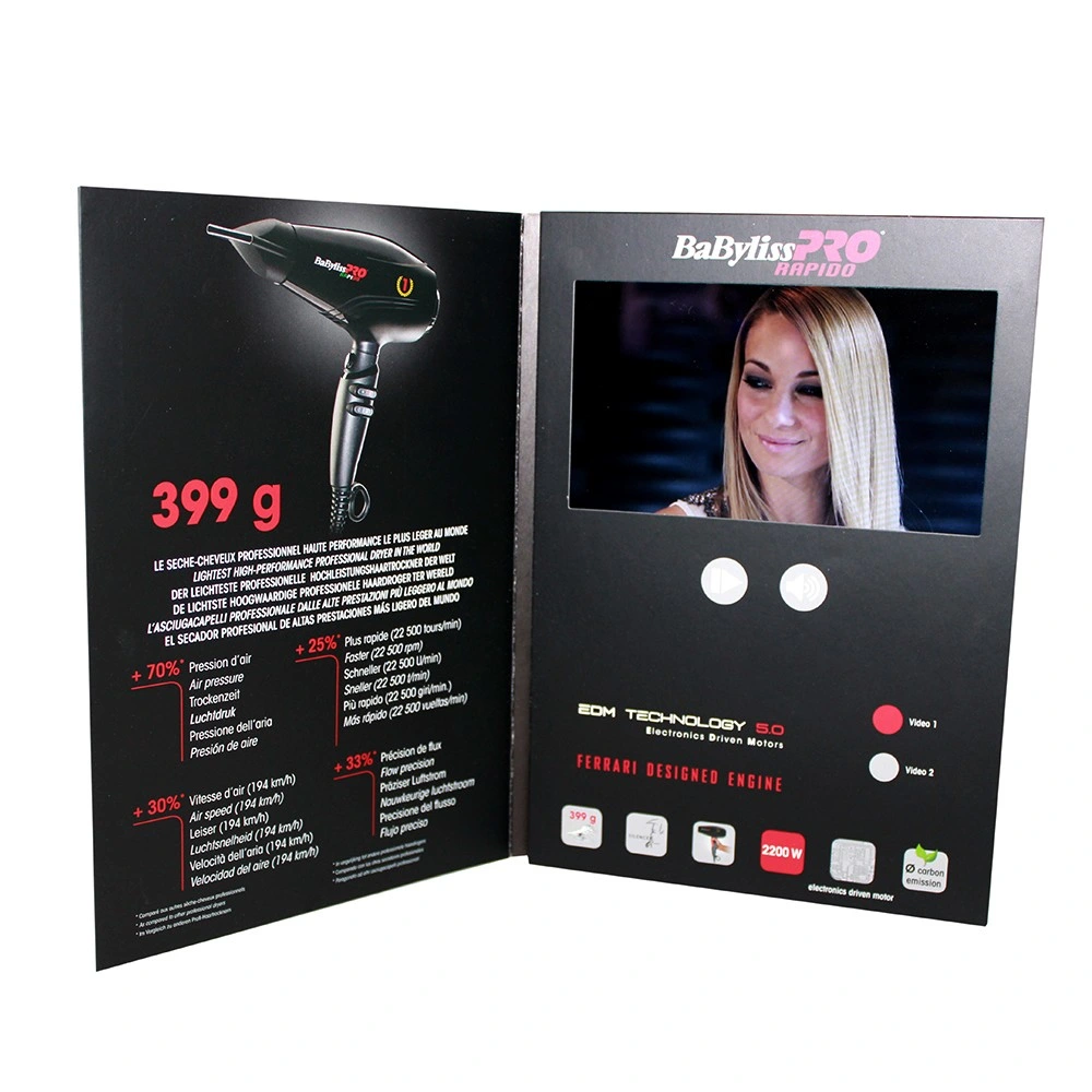 Advertising 10inch LCD Video Display