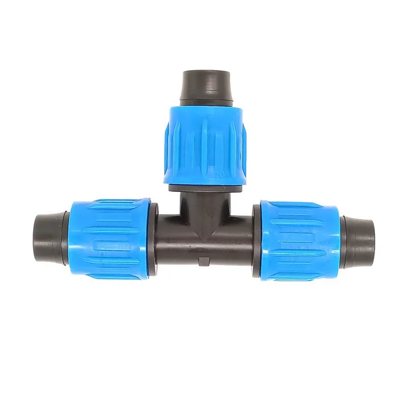 Irrigation Plastic Garden Hose Fittings with LDPE Pipe Coupling with Lock