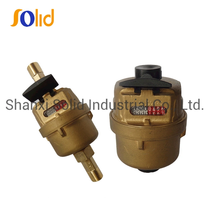 ISO 4064 Class C R160 Brass Body Color Volumetric Type Remote Reading Water Meter