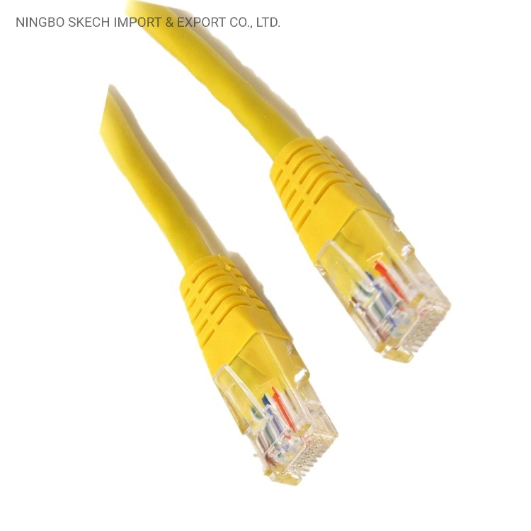 UTP Cat5e Copper/CCA Patch Cord with RJ45 Connector Plug LAN Network Cable for Ethernet Connection Cable