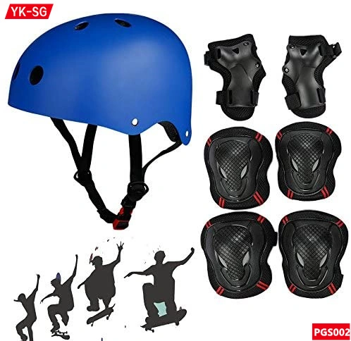 Conjunto COMPLETO DE 7 PEÇAS/Protector de patinagem para joelhos em cotovelo