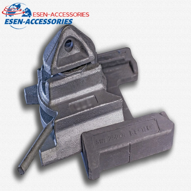 China Lieferant Boltable Auto Seite ISO Chassis doppelt beendet Semi Automatischer Versand Chassis Container Twist Lock zum Verkauf