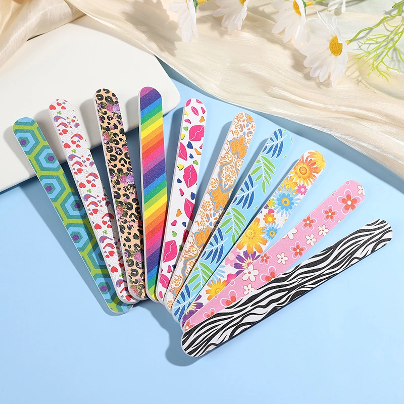 Wholesale/Supplier Double Sided Printing Nail File Straight File Tool Polishing File