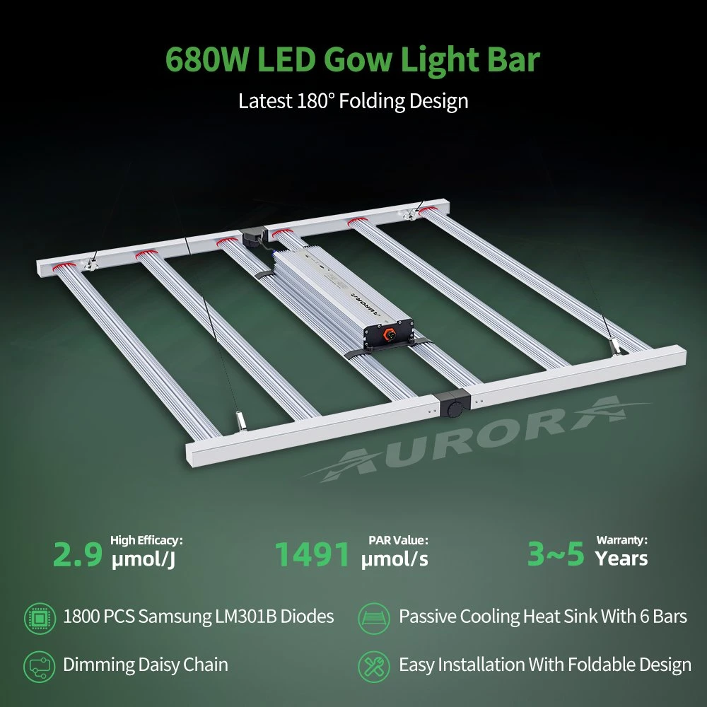 Shenzhen LED Grow Lights 680W 720W Full Spectrum Samsung Lm301b Lm301h Indoor LED Light for Grow Tent Greenhouse