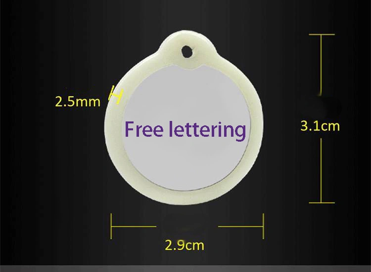 Pet ID Tags Engraved Cat Dog Name Tag Dog and Cat Accessories