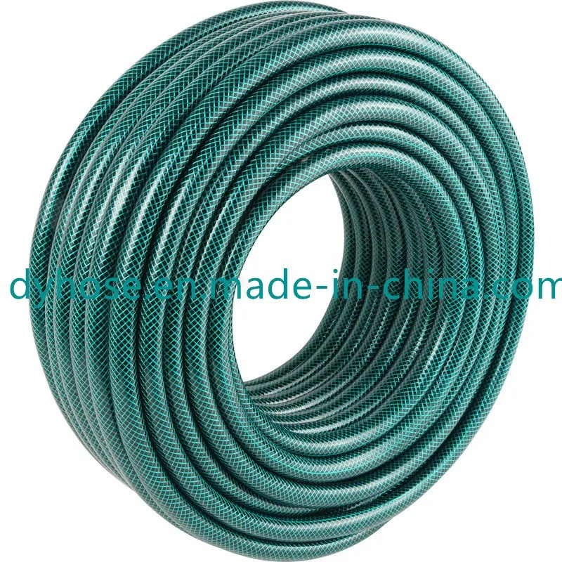 New Material 1/4"-3" Flexible High quality/High cost performance  Reinforced PVC Garden Hose for Home & Garden