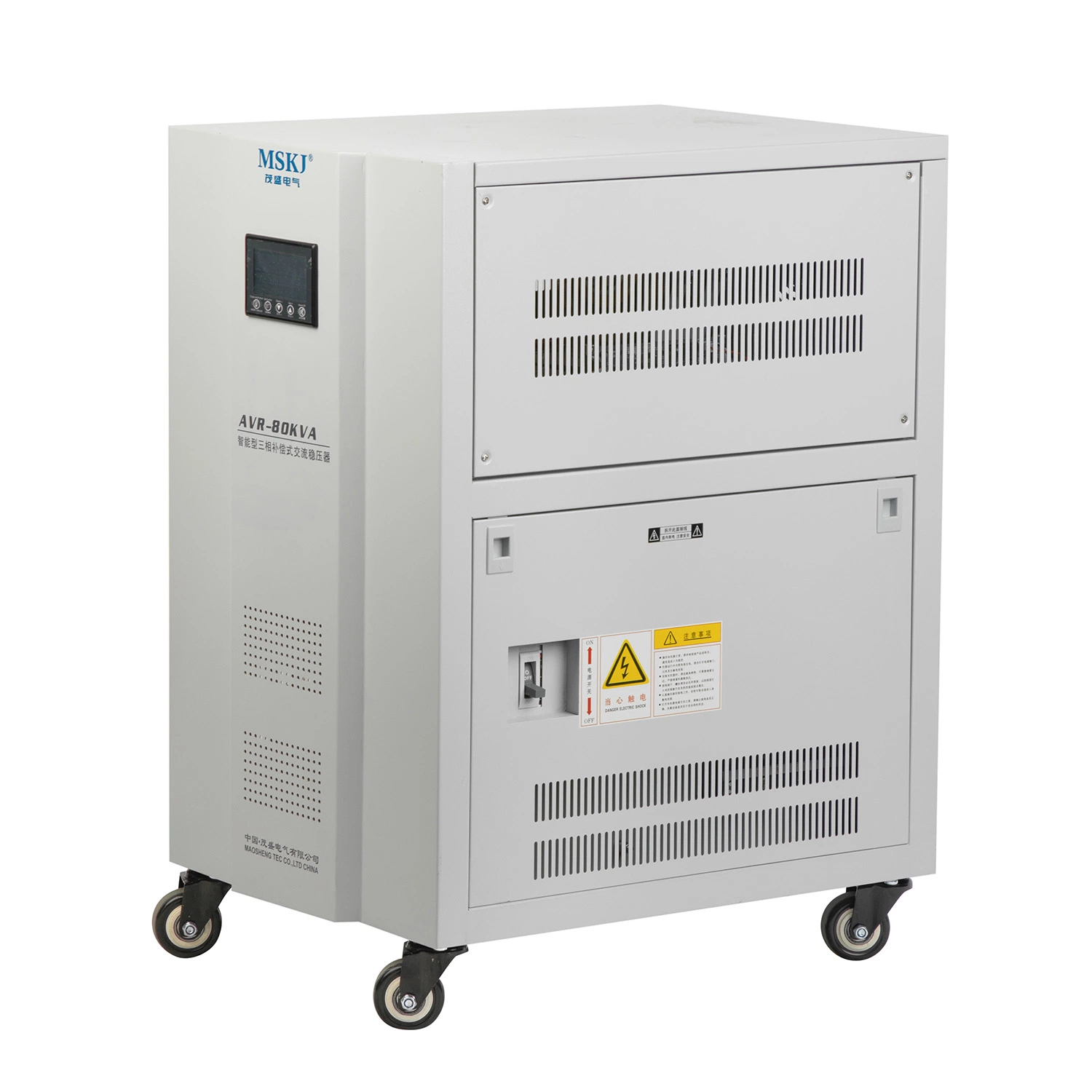 Tres fase 380V AC Pantalla Digital automático el uso de electrodomésticos Estabilizador de regulador de voltaje