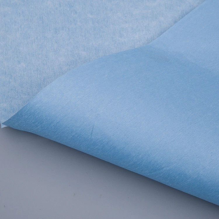 Woodpuld Polyester Spunlace Nonwoven pour chiffon absorbant l'huile pour lingettes industrielles.