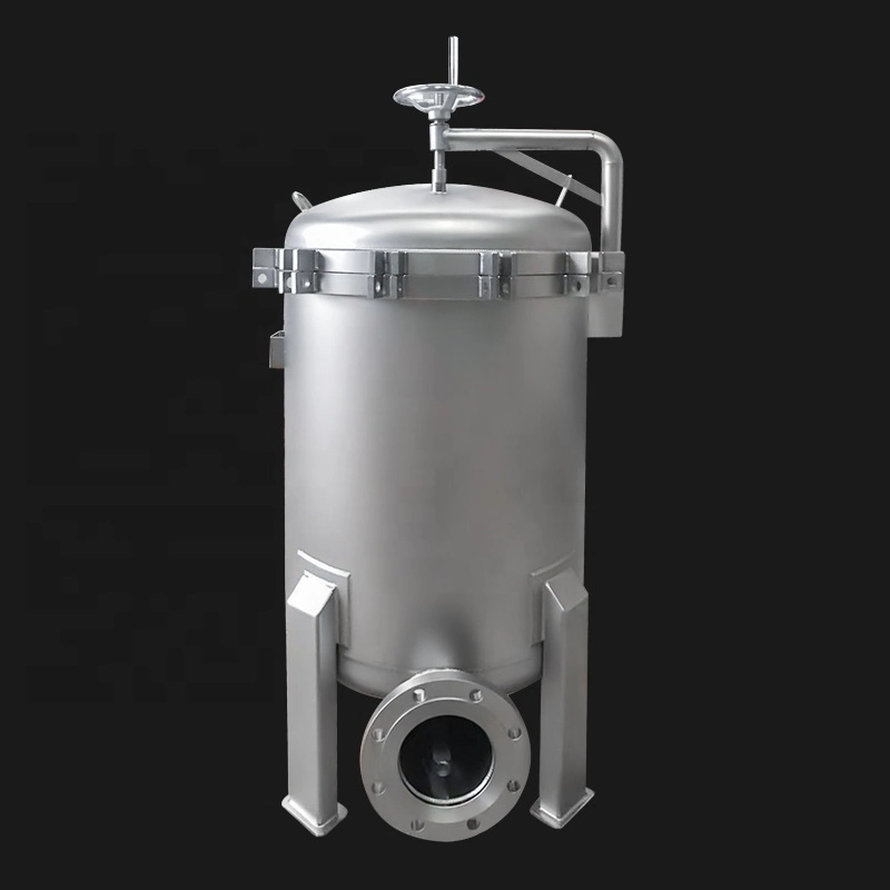 Liquid/Oil/Wine/Beer/Honey/Syrup/Paint Filtration Machine Stainless Steel 304 Multi Bag Filter Housing