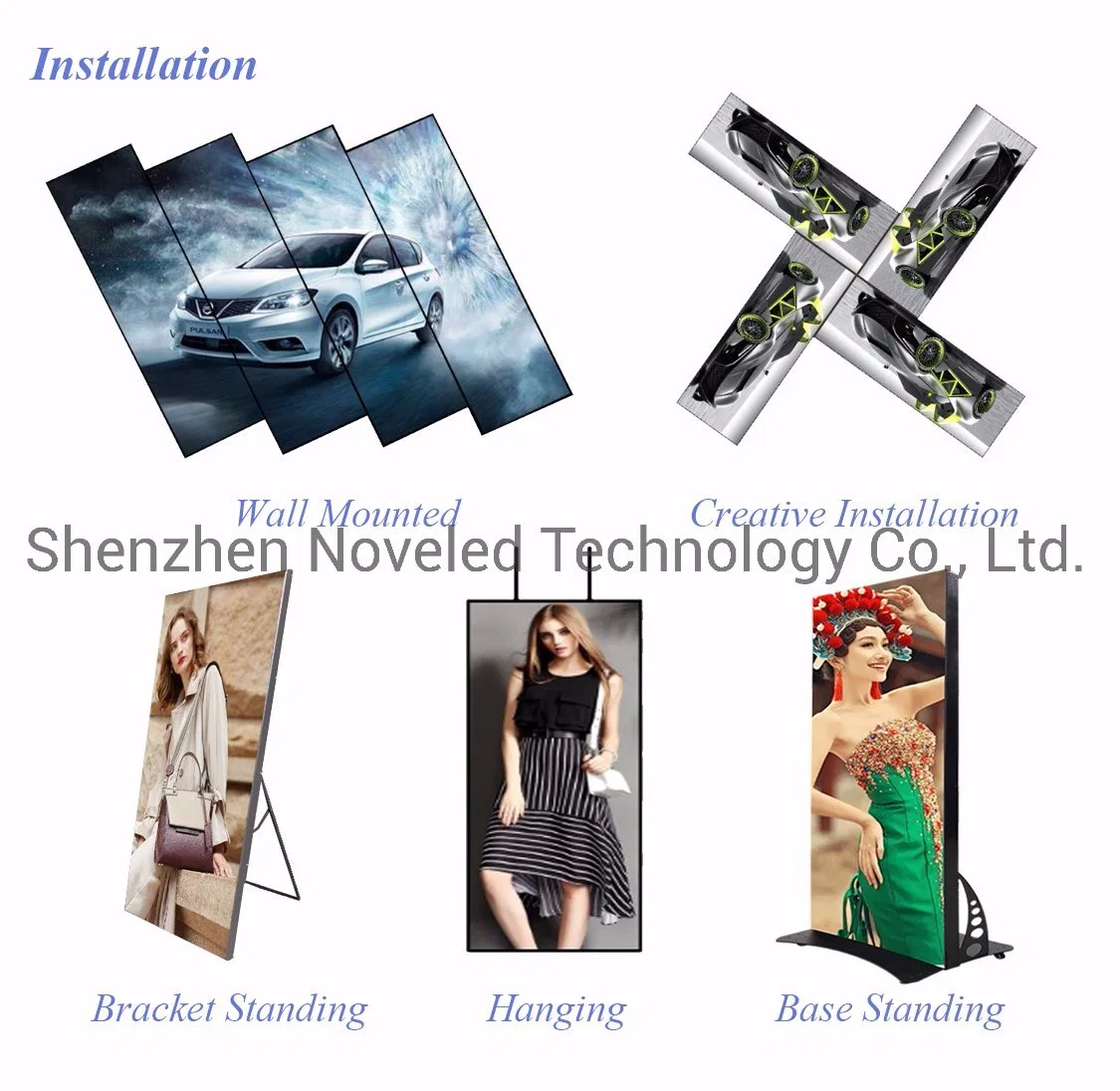 P2/P2.5 Poster LED Display for Even, Hotel, Party Advertisement