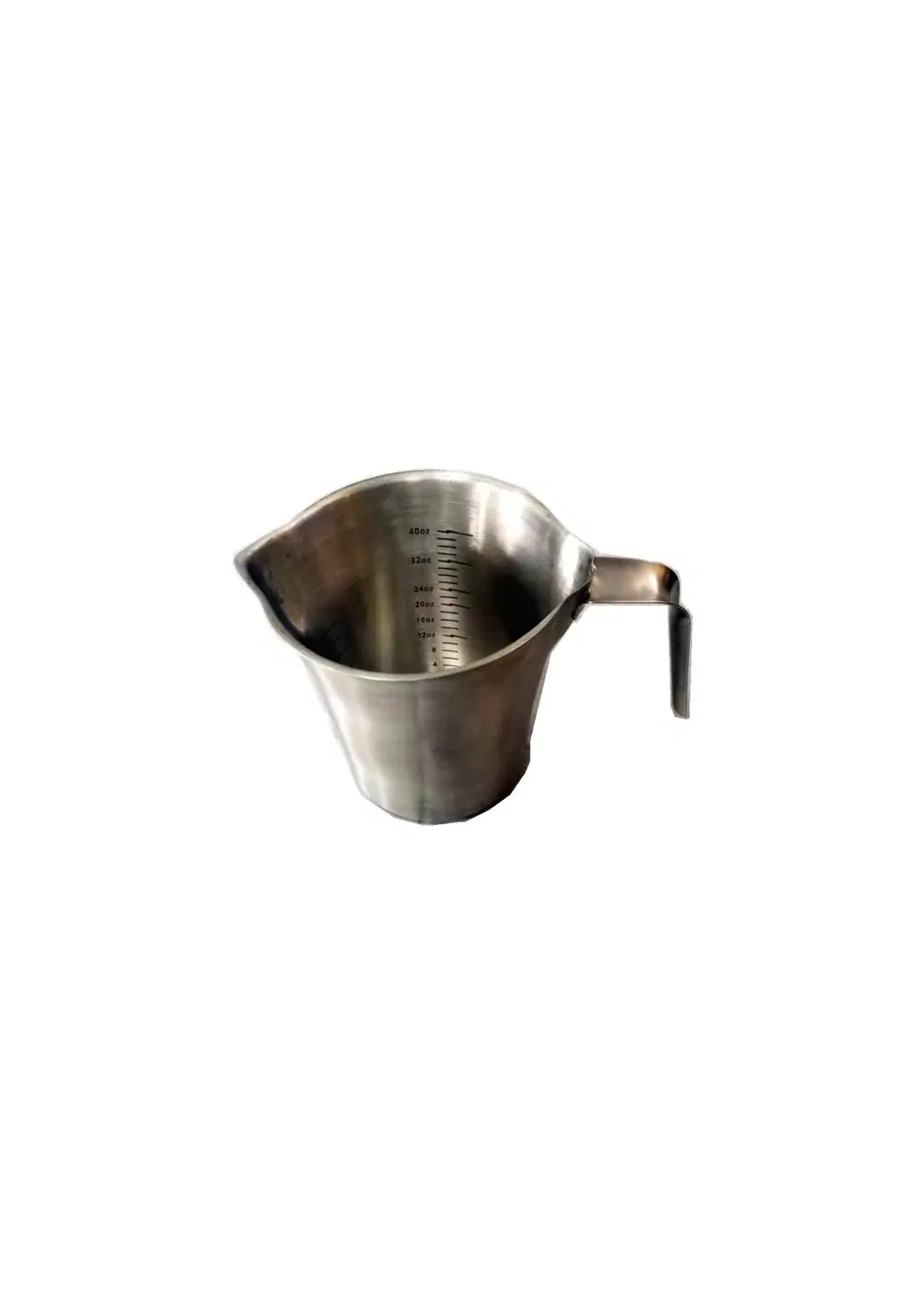 2L 40oz Acero inoxidable Metal Espresso Barista Craft Café Latte Jarra para picar espuma de leche