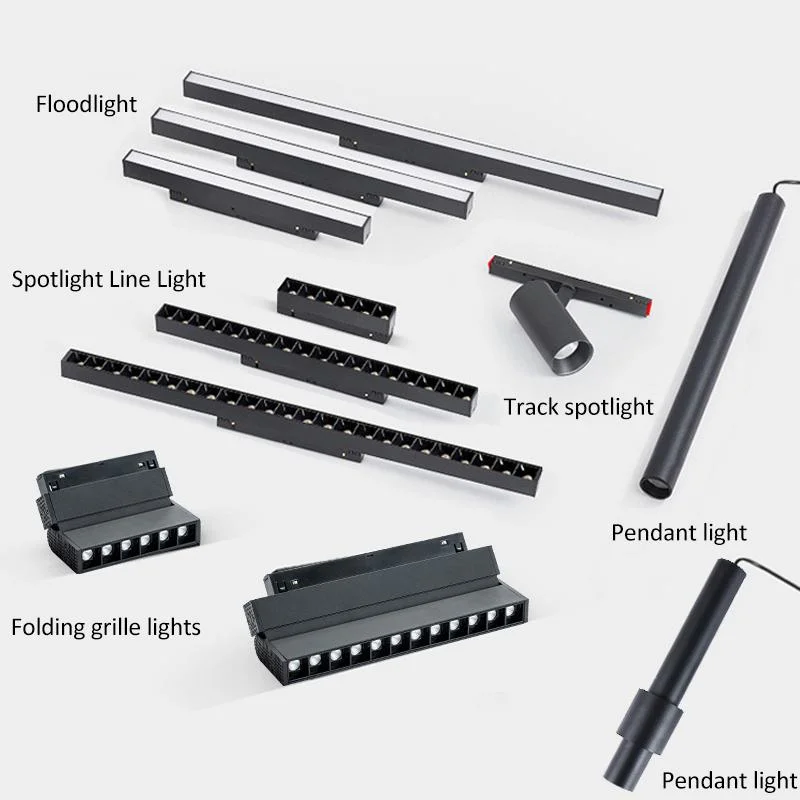 Rail Magnet COB Magnetic Smart LED Track Light System Aluminium Für Innendecke und Außengehäuse 5W 10W 20W 30W