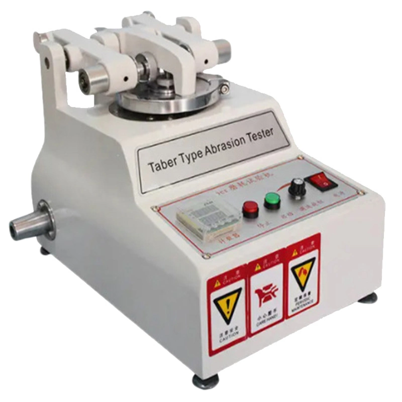 Prueba de abrasión Taber abrasión Caucho Natural de la máquina del equipo de prueba