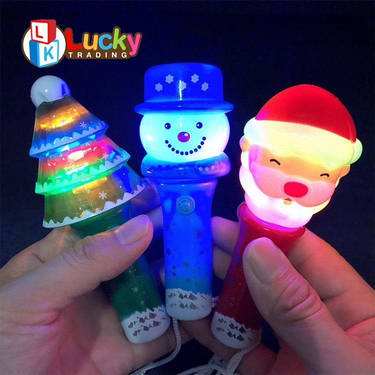 Werbegeschenk Magic Stick Licht bis Schneemann Weihnachtsbaum Zauberstab Spielzeug