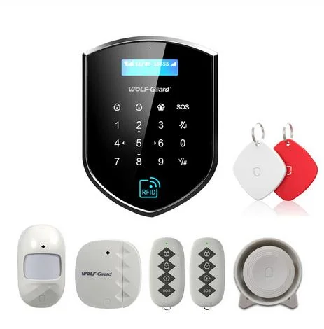 WiFi 4G GSM Wireless Intruder Home Alarm Security Systems