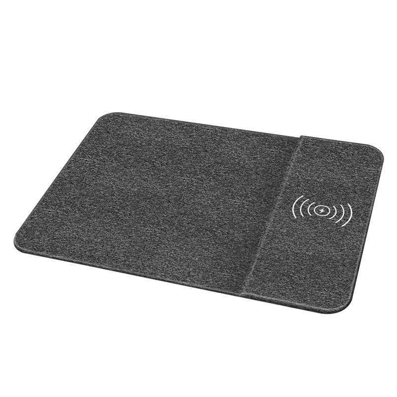 Amazon Hot Sale Wholesale/Supplier New Promotion Gift 10W Wireless Charger Fabric Mouse Pad with Wireless Charging