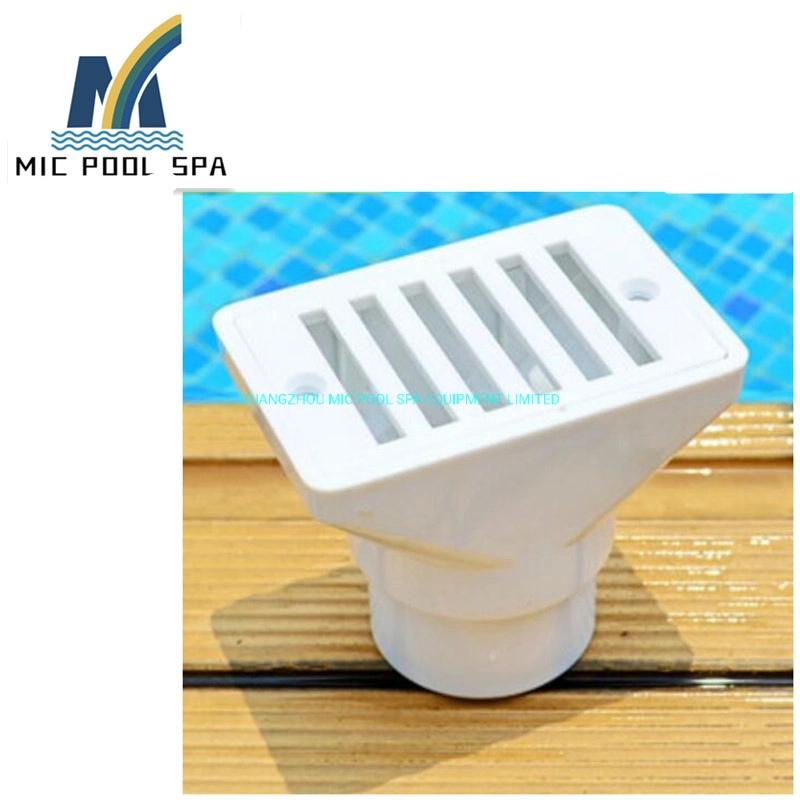 Swimming Pool Suction Fitting Overflow Gutter Drain Backwater Inlet