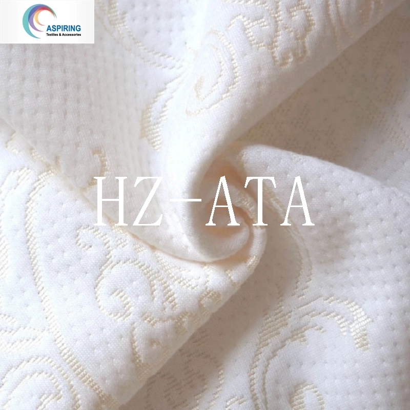 260GSM 220cm 100%Polyester Jacquard Knitted Mattress Fabric