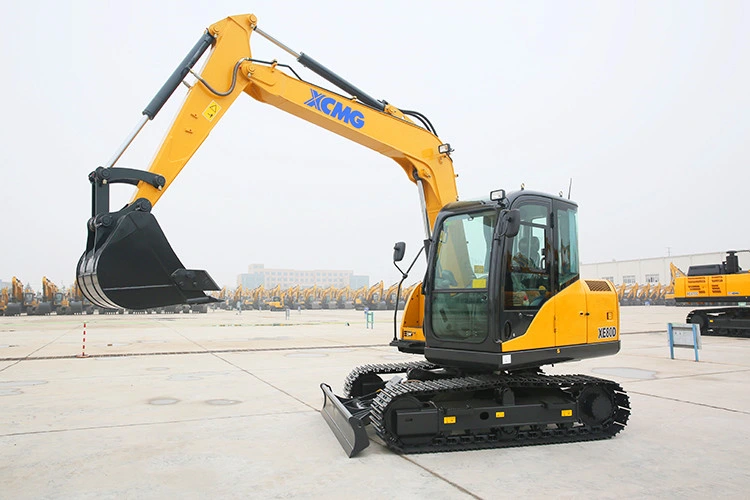 XCMG Brand New Xe80d 8 Ton Small Mini Crawler Excavator for Sale