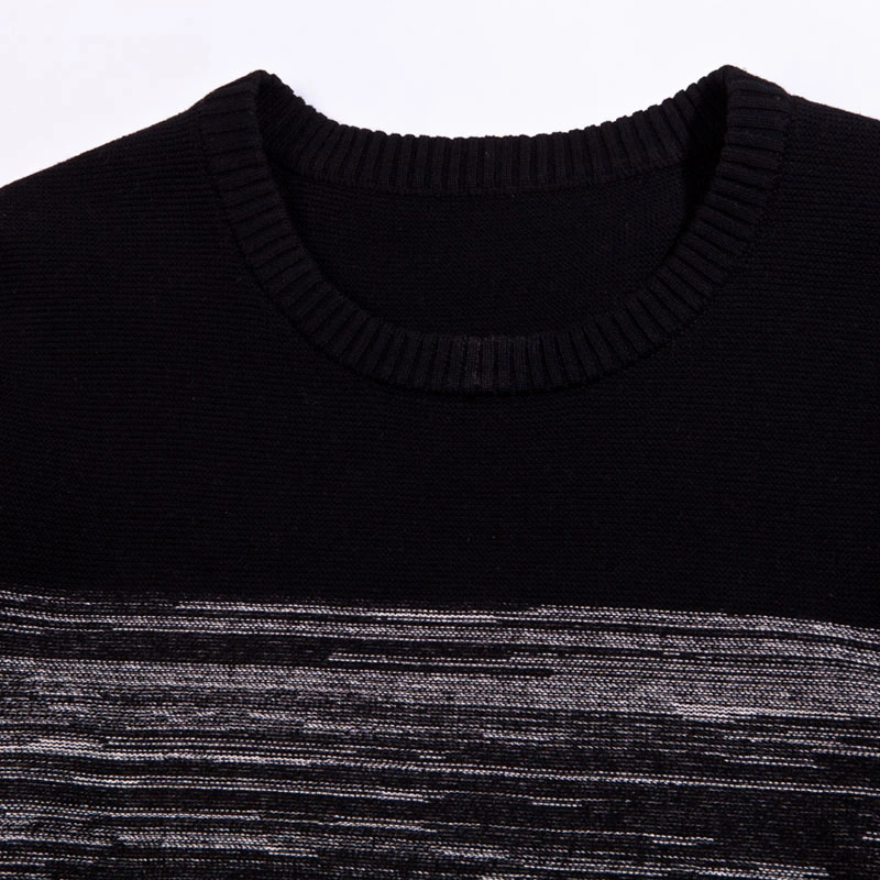 100%Cotton Wholesale/Supplier Fashion Clothing Striped Knit Men Sweater