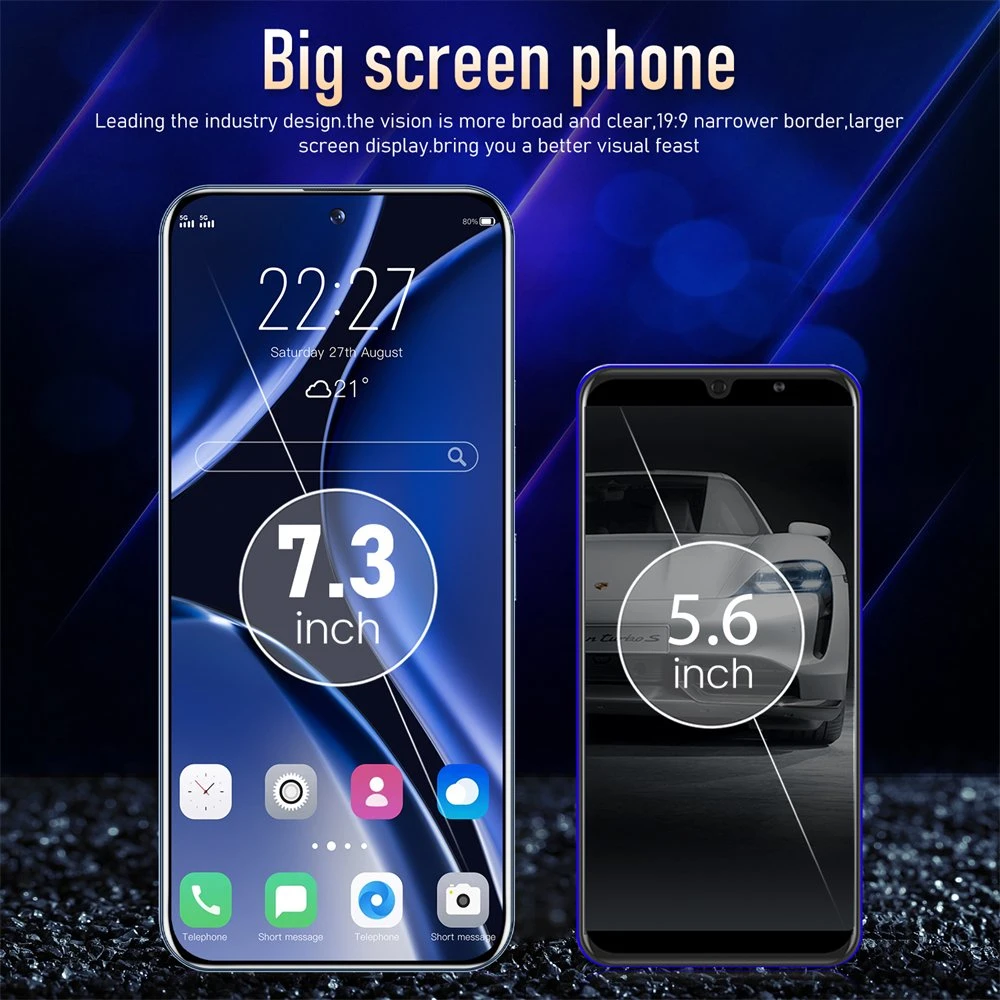 Wholesale/Supplier 5g Smartphone B23 Ultra for Big Screen 8+256GB Mobile Phone Game Phone