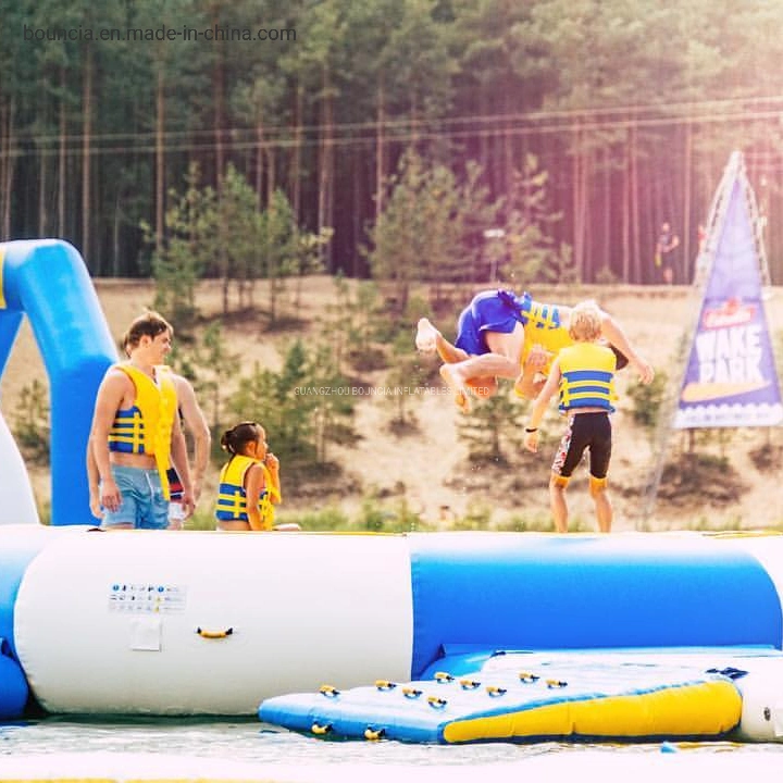 Inflatable Lake Trampoline Floating Trampoline Company Inflatable Game