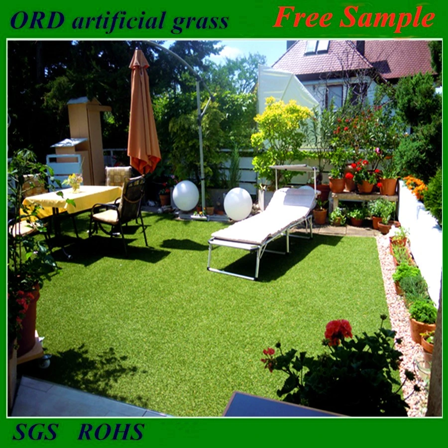 Outdoor Garden Decoration Indoor Synthetic Turf Carpet Green Lawn 25mm 35 mm 45mm Height U Shape Landscaping Artificial Grass