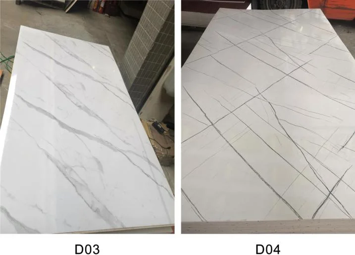 1220X2440mm Wholesale/Supplier Price PVC Marble Sheet UV Coating Wall Panel Sheet