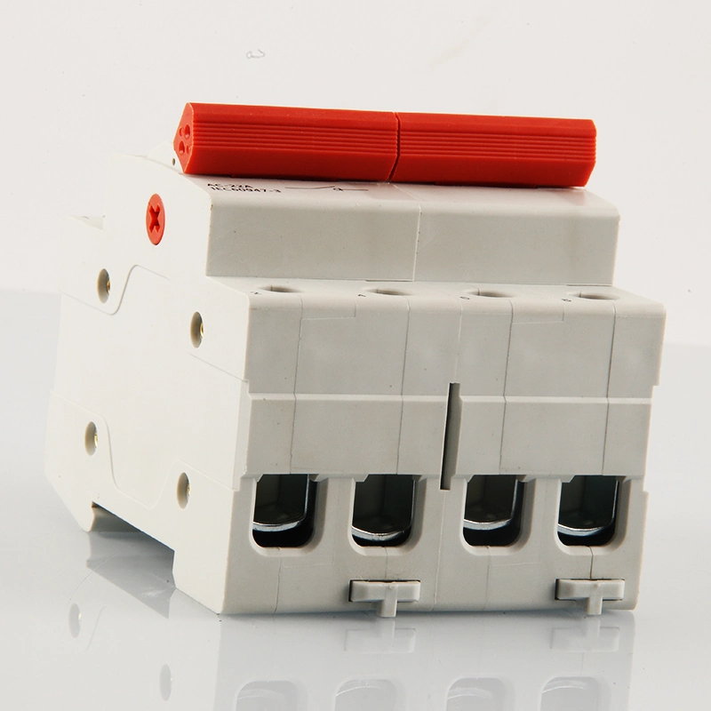 Global Availability DIN Rail Mount Manual 125A Changeover Switches I-0-II