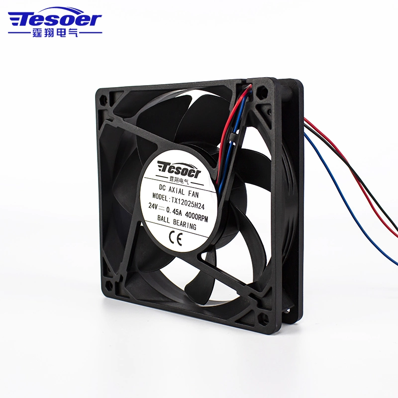 120X120X25mm DC Brushless Motor Fan Cooling The Inverters and Actuating Motor