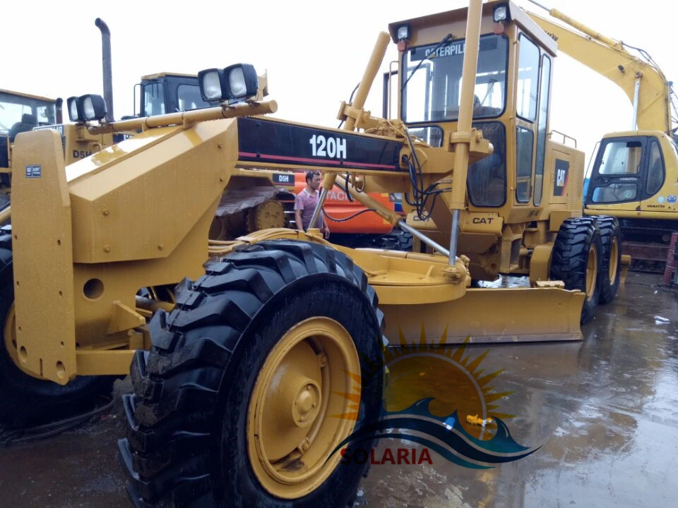 Used Caterpillarr 120h Grader Original Cat 120h Motor Grader