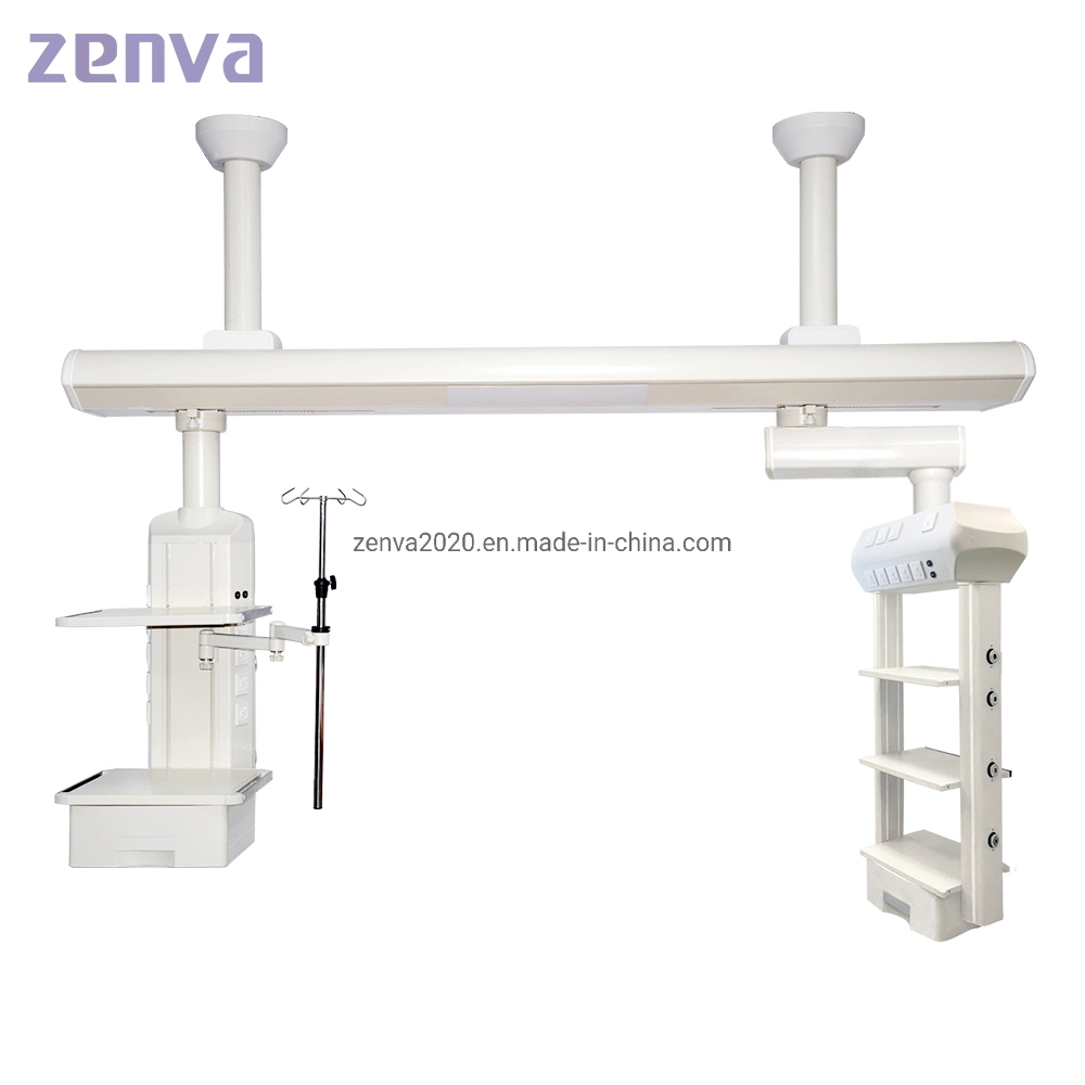 Equipamento hospitalar UTI médica teto tipo ponte pendente