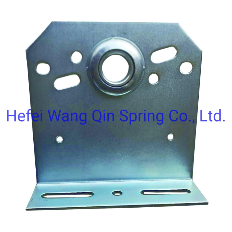 Residential Door Parts Metal Galvanized Bearing Bracket