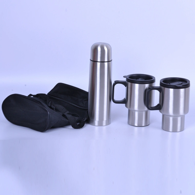 500ml Double Wall Stainless Steel Water Bottle Gift Set