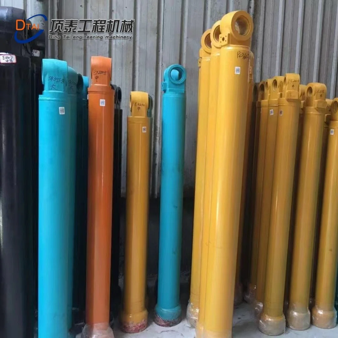 High Quality Sk200-8 Excavator Hydraulic Cylinder Custom Services Works Manufacturer Construction Machinery Parts Parts Piston