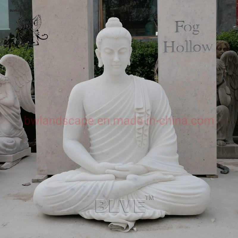 Blve Large Outdoor Guan Yin Statue Stone Giant Sculpture Marble Buddha Statues