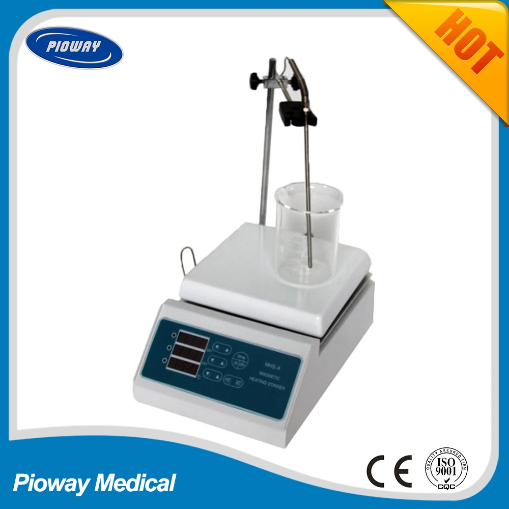 Lab Mixer Machine Ceramic Magnetic Heating Stirrer (MHS-A)